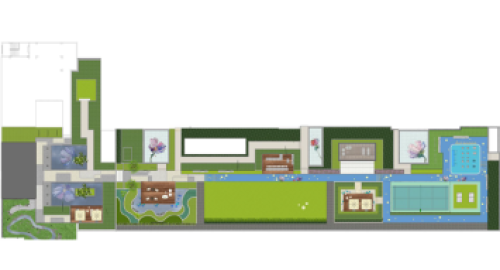 深圳西丽汇聚产业园景观设计（方案-施工图）